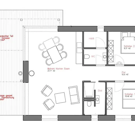 בית נופש Ferienhaus Mein Ostseeplatzchen Am Meer 8 Niesgrau